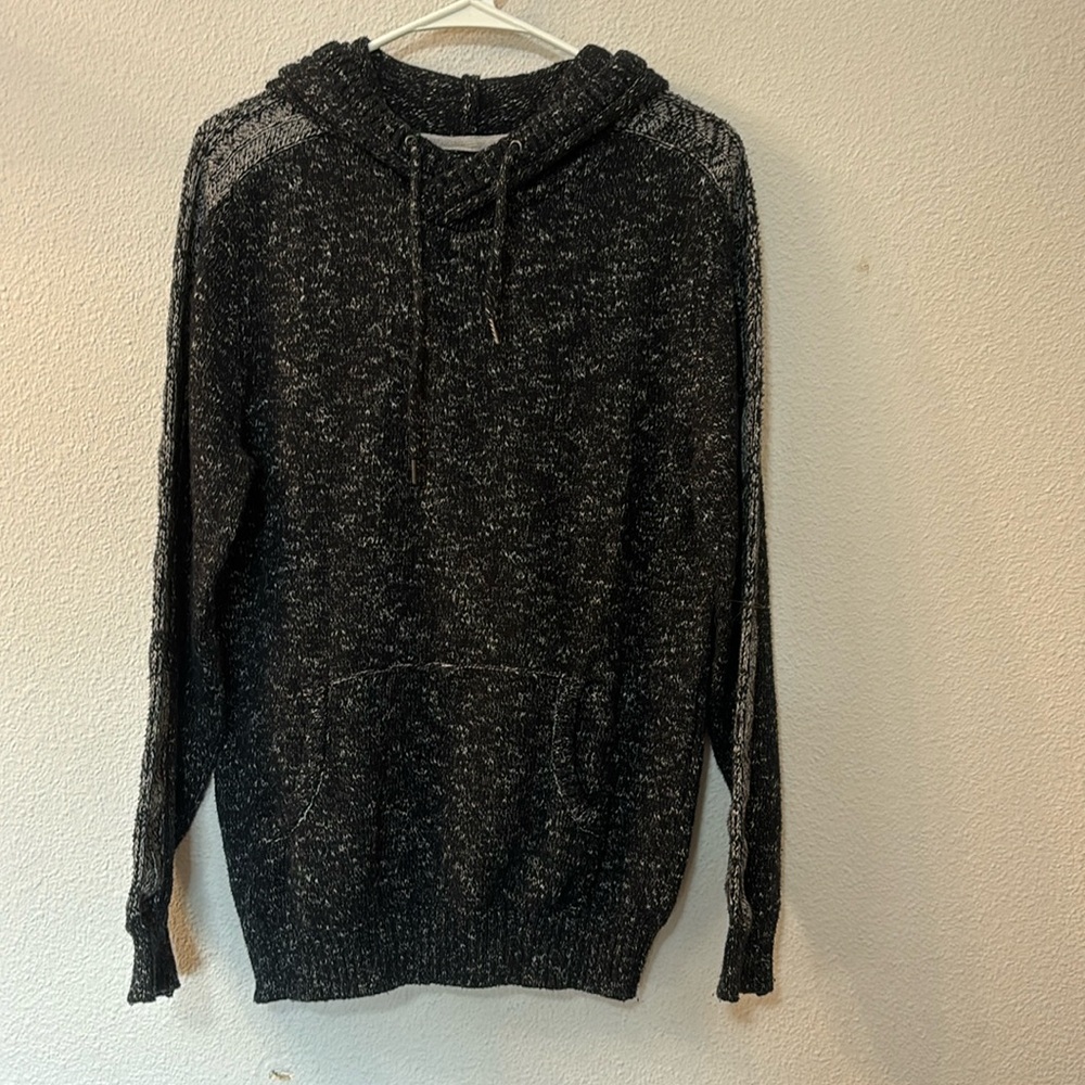 Commerce black pullover hoodie size large
